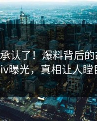大V终于承认了！爆料背后的故事在pixiv曝光，真相让人瞠目