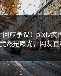 业内人士回应争议！pixiv疯传的pzhan背后竟然是曝光，网友直呼过瘾