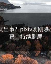 当事人又出事？pixiv刚刚曝出热点内幕，持续刷屏