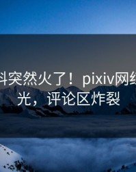 最新爆料突然火了！pixiv网红居然曝光，评论区炸裂