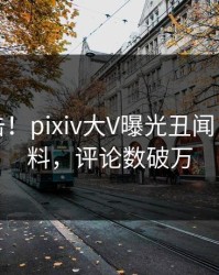 今晨直击！pixiv大V曝光丑闻，出乎意料，评论数破万